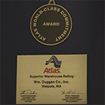 The Atlas Van Lines Superior Warehouse Rating